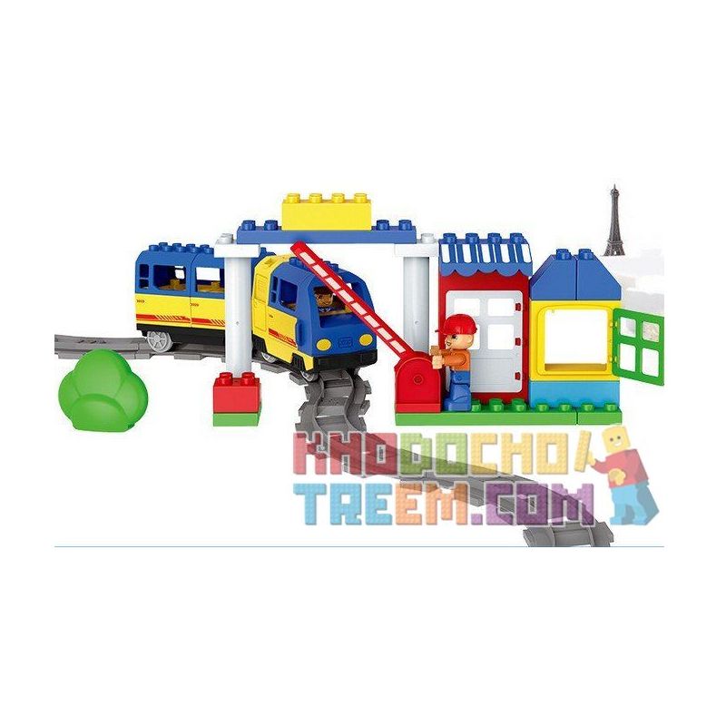 HUIMEI STAR CITY XING DOU CHENG HM315 Xếp hình kiểu    Train Super Pack 3-in-1 Tàu Hỏa động Cơ Pin Xanh Da Trời Chạy Và Ray Có Cầu Vượt 157 khối có động cơ pin HUIMEI STAR CITY XING DOU CHENG HM315 Xếp hình kiểu    Train Super Pack 3-in-1 Tàu Hỏa động Cơ Pin Xanh Da Trời Chạy Và Ray Có Cầu Vượt 157 khối có động cơ pin