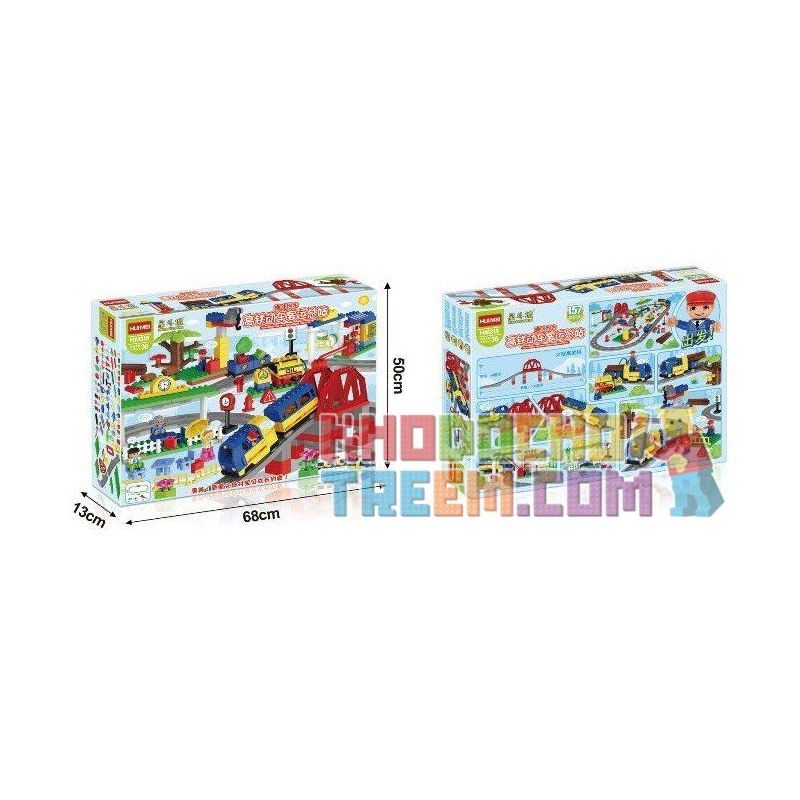 HUIMEI STAR CITY XING DOU CHENG HM315 Xếp hình kiểu    Train Super Pack 3-in-1 Tàu Hỏa động Cơ Pin Xanh Da Trời Chạy Và Ray Có Cầu Vượt 157 khối có động cơ pin HUIMEI STAR CITY XING DOU CHENG HM315 Xếp hình kiểu    Train Super Pack 3-in-1 Tàu Hỏa động Cơ Pin Xanh Da Trời Chạy Và Ray Có Cầu Vượt 157 khối có động cơ pin