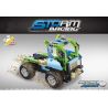 QIZHILE 6045-1 6045-2 non  INERTIA BEACH CAR. bộ đồ chơi xếp lắp ráp ghép mô hình Racing STORM RACING Cuộc Đua 345 khối