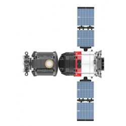 JAKI JK9102 9102 non  CANGWEI SỐ 1 TÀU VŨ TRỤ CÓ NGƯỜI LÁI bộ đồ chơi xếp lắp ráp ghép mô hình SPACE QIEST SPACECRAFT COSMO 01 290 khối