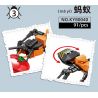 Kazi KY80040 80040 MINGDI LEIBAO K0375 0375 non  HỌ CÔN TRÙNG 8 MẪU BỌ NGỰA RUỒI KIẾN ONG CHUỒN ĐOM ĐÓM RÙA ỐC SÊN bộ đồ chơi xếp lắp ráp ghép mô hình Creator INSECT Sáng Tạo 692 khối