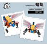 Kazi KY80040 80040 MINGDI LEIBAO K0375 0375 non  HỌ CÔN TRÙNG 8 MẪU BỌ NGỰA RUỒI KIẾN ONG CHUỒN ĐOM ĐÓM RÙA ỐC SÊN bộ đồ chơi xếp lắp ráp ghép mô hình Creator INSECT Sáng Tạo 692 khối