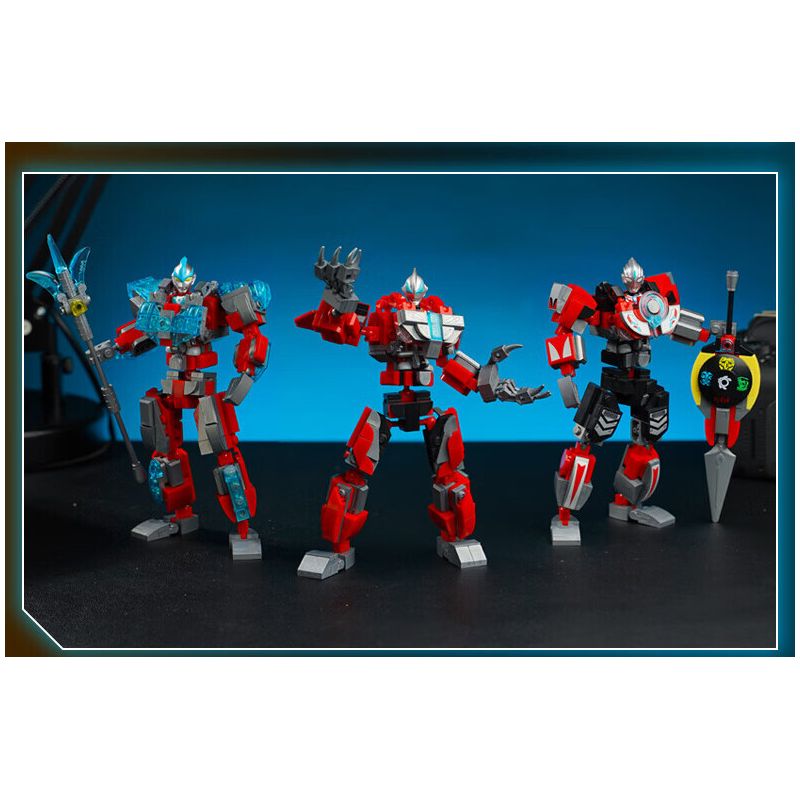 Enlighten 75049 Qman 75049 non  ORB ENHANCED MECH BẢN GỐC bộ đồ chơi xếp lắp ráp ghép mô hình Ultraman Vệ Binh Vũ Trụ Siêu Nhân Điện Quang
