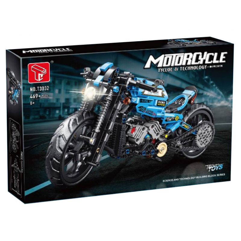 SUPER 18K K202 TA GAOLE T3032 3032 non Lego KA NỐT XE MÁY bộ đồ chơi xếp lắp ráp ghép mô hình Technic MOTORCYCLE Kỹ Thuật Công Nghệ Cao Mô Hình Phương Tiện 469 khối