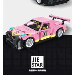 JIESTAR 92010 non  GT2. bộ đồ chơi xếp lắp ráp ghép mô hình Racers Đua Tốc Độ 520 khối