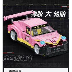 JIESTAR 92010 non  GT2. bộ đồ chơi xếp lắp ráp ghép mô hình Racers Đua Tốc Độ 520 khối