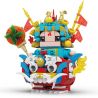 KAIDO KD99005-2 99005-2 non  XU HƯỚNG CẦU MAY QUỐC GIA RỒNG BAY CƯỠI TÀI LỘC ÔNG LONG ER bộ đồ chơi xếp lắp ráp ghép mô hình Chinese Traditional Festivals Lễ Hội Cổ Truyền