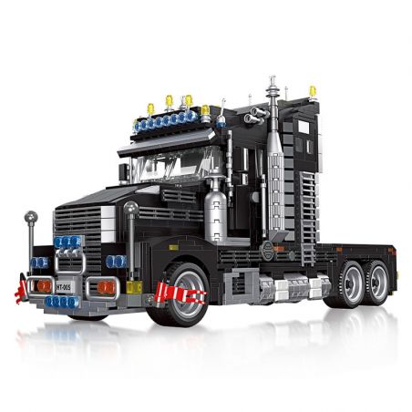JIESTAR 92005 non  XE TẢI HẠNG NẶNG bộ đồ chơi xếp lắp ráp ghép mô hình Racers HEAVY TRUCK Đua Tốc Độ 1545 khối