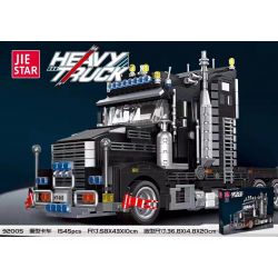 JIESTAR 92005 non  XE TẢI HẠNG NẶNG bộ đồ chơi xếp lắp ráp ghép mô hình Racers HEAVY TRUCK Đua Tốc Độ 1545 khối