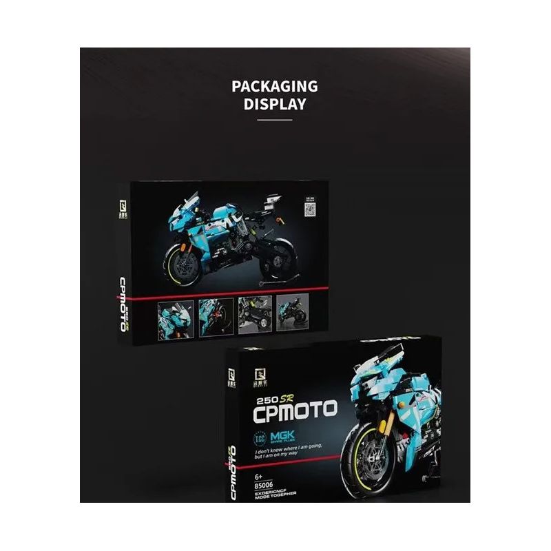 QIZHILE 85006 non  MÙA XUÂN BREEZE CFMOTO 250SR bộ đồ chơi xếp lắp ráp ghép mô hình  Kỹ Thuật Công Nghệ Cao Mô Hình Phương Tiện