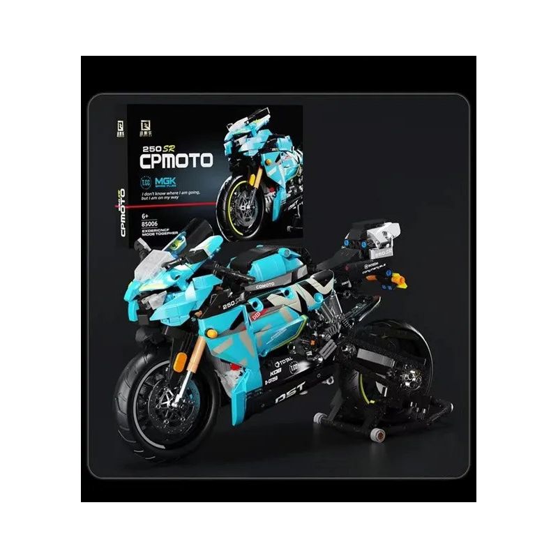 QIZHILE 85006 non  MÙA XUÂN BREEZE CFMOTO 250SR bộ đồ chơi xếp lắp ráp ghép mô hình  Kỹ Thuật Công Nghệ Cao Mô Hình Phương Tiện