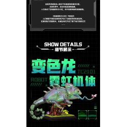 TOPTOY TC2102 2102 non  SÁNG TẠO CƠ KHÍ ĐỘNG BẠCH TUỘC KHÔNG GIAN bộ đồ chơi xếp lắp ráp ghép mô hình MK.T03