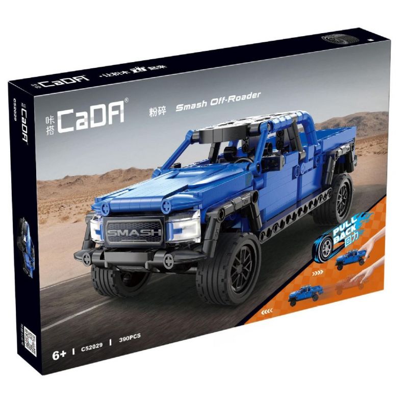 CADA DOUBLEE C52029 52029 non  CRUSH · XE HƠI OFF-ROAD 1:18 tỷ lệ 1:18 bộ đồ chơi xếp lắp ráp ghép mô hình  SMASH OFF-ROADER Kỹ Thuật Công Nghệ Cao Mô Hình Phương Tiện 390 khối