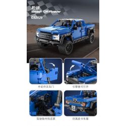 CADA DOUBLEE C52029 52029 non  CRUSH · XE HƠI OFF-ROAD 1:18 tỷ lệ 1:18 bộ đồ chơi xếp lắp ráp ghép mô hình  SMASH OFF-ROADER Kỹ Thuật Công Nghệ Cao Mô Hình Phương Tiện 390 khối