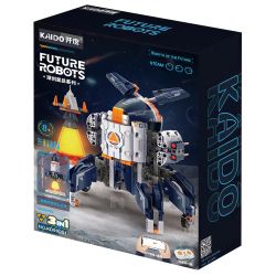 KAIDO KD99001 99001 non  TÊN LỬA ROBOT CĂN CỨ CHAOCHUANG XINGPIN 3IN1 bộ đồ chơi xếp lắp ráp ghép mô hình  FUTURE ROBOTS Kỹ Thuật Công Nghệ Cao Mô Hình Phương Tiện