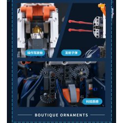 KAIDO KD99001 99001 non  TÊN LỬA ROBOT CĂN CỨ CHAOCHUANG XINGPIN 3IN1 bộ đồ chơi xếp lắp ráp ghép mô hình  FUTURE ROBOTS Kỹ Thuật Công Nghệ Cao Mô Hình Phương Tiện