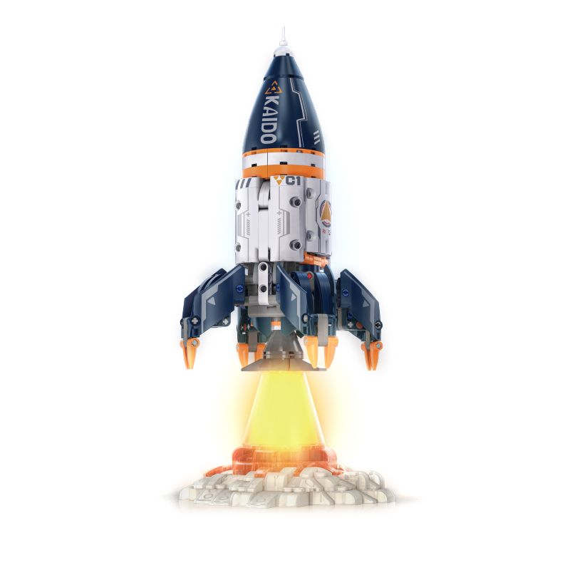 KAIDO KD99001 99001 non  TÊN LỬA ROBOT CĂN CỨ CHAOCHUANG XINGPIN 3IN1 bộ đồ chơi xếp lắp ráp ghép mô hình  FUTURE ROBOTS Kỹ Thuật Công Nghệ Cao Mô Hình Phương Tiện