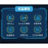 KAIDO KD99001 99001 non  TÊN LỬA ROBOT CĂN CỨ CHAOCHUANG XINGPIN 3IN1 bộ đồ chơi xếp lắp ráp ghép mô hình  FUTURE ROBOTS Kỹ Thuật Công Nghệ Cao Mô Hình Phương Tiện