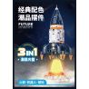 KAIDO KD99001 99001 non  TÊN LỬA ROBOT CĂN CỨ CHAOCHUANG XINGPIN 3IN1 bộ đồ chơi xếp lắp ráp ghép mô hình  FUTURE ROBOTS Kỹ Thuật Công Nghệ Cao Mô Hình Phương Tiện