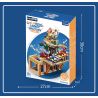 KAIDO KD99003 99003 non  NHÀ MÁY KẸO ĐẦY MÀU SẮC bộ đồ chơi xếp lắp ráp ghép mô hình  COLORFUL CANDY FACTORY Kỹ Thuật Công Nghệ Cao Mô Hình Phương Tiện 695 khối