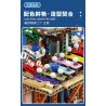 KAIDO KD99003 99003 non  NHÀ MÁY KẸO ĐẦY MÀU SẮC bộ đồ chơi xếp lắp ráp ghép mô hình  COLORFUL CANDY FACTORY Kỹ Thuật Công Nghệ Cao Mô Hình Phương Tiện 695 khối