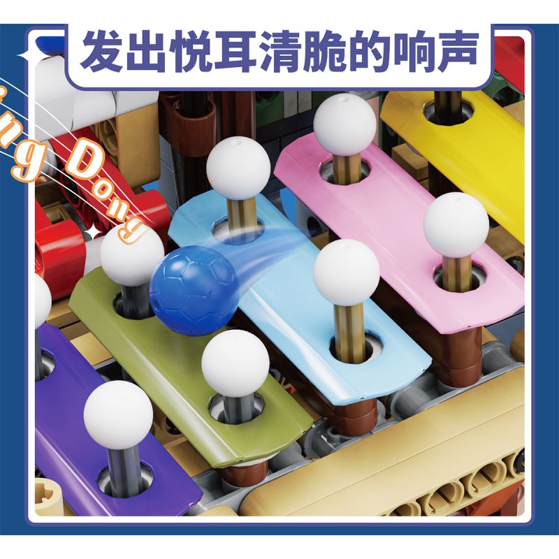 KAIDO KD99003 99003 non  NHÀ MÁY KẸO ĐẦY MÀU SẮC bộ đồ chơi xếp lắp ráp ghép mô hình  COLORFUL CANDY FACTORY Kỹ Thuật Công Nghệ Cao Mô Hình Phương Tiện 695 khối