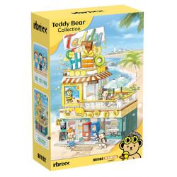INBRIXX 881102 non  CỬA HÀNG TIỆN LỢI TEDDY bộ đồ chơi xếp lắp ráp ghép mô hình TEDDY BEAR 1156 khối