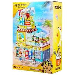 INBRIXX 881102 non  CỬA HÀNG TIỆN LỢI TEDDY bộ đồ chơi xếp lắp ráp ghép mô hình TEDDY BEAR 1156 khối