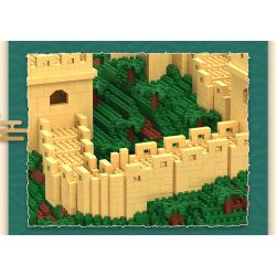 MOYU BLOCK MY92005 92005 non  VẠN LÝ TRƯỜNG THÀNH GIA DỤC QUAN bộ đồ chơi xếp lắp ráp ghép mô hình Buildings THE GREAT WALL 4923 khối