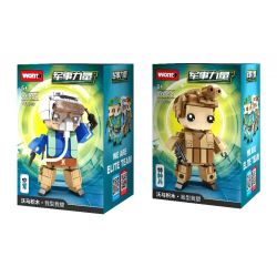 WOMA C0854 0854 non  QUYỀN LỰC QUÂN SỰ 4 HẢI ĐỘI KHÔNG LƯỢNG ĐẶC BIỆT bộ đồ chơi xếp lắp ráp ghép mô hình Military Army THE MILITARY STRENGTH Quân Sự Bộ Đội 732 khối