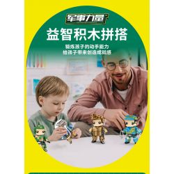 WOMA C0854 0854 non  QUYỀN LỰC QUÂN SỰ 4 HẢI ĐỘI KHÔNG LƯỢNG ĐẶC BIỆT bộ đồ chơi xếp lắp ráp ghép mô hình Military Army THE MILITARY STRENGTH Quân Sự Bộ Đội 732 khối