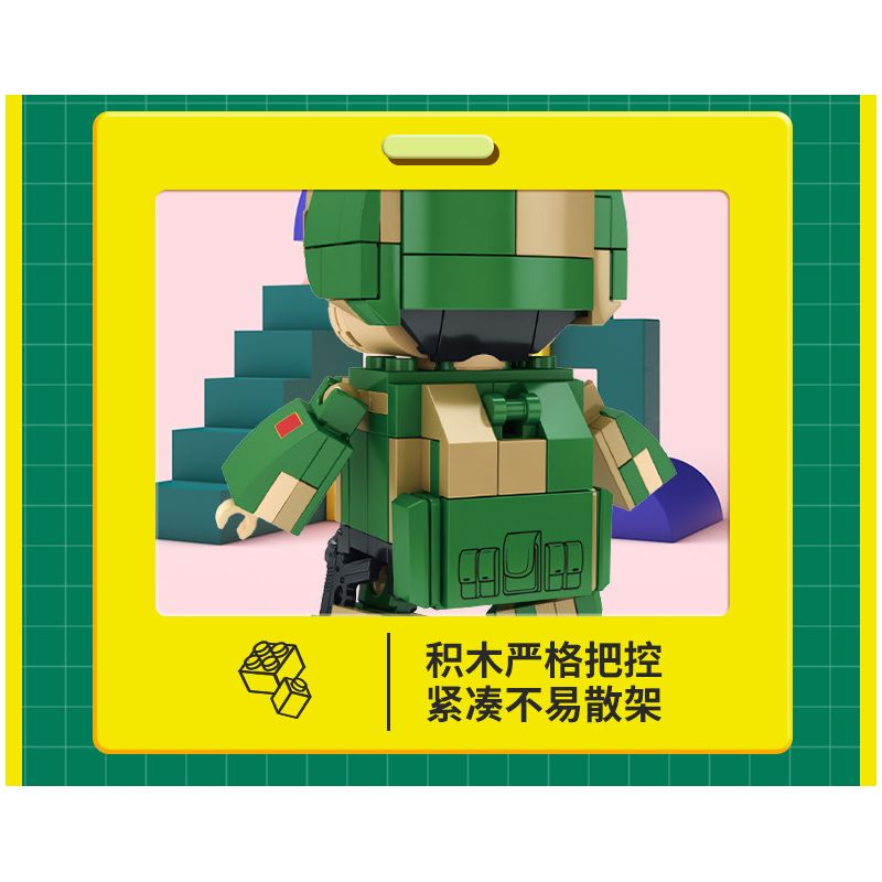 WOMA C0854 0854 non  QUYỀN LỰC QUÂN SỰ 4 HẢI ĐỘI KHÔNG LƯỢNG ĐẶC BIỆT bộ đồ chơi xếp lắp ráp ghép mô hình Military Army THE MILITARY STRENGTH Quân Sự Bộ Đội 732 khối