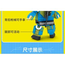 WOMA C0854 0854 non  QUYỀN LỰC QUÂN SỰ 4 HẢI ĐỘI KHÔNG LƯỢNG ĐẶC BIỆT bộ đồ chơi xếp lắp ráp ghép mô hình Military Army THE MILITARY STRENGTH Quân Sự Bộ Đội 732 khối