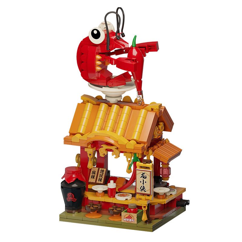 PANTASY 56005 non Lego CỬA HÀNG TÔM CÀNG CỔ bộ đồ chơi xếp lắp ráp ghép mô hình
