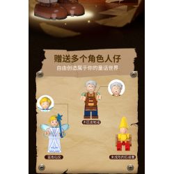 WEKKI 506186 non  NGÀY XỬA XƯA PINOCCHIO bộ đồ chơi xếp lắp ráp ghép mô hình Creator Expert FAIRY TALE TOWN PINOCCHIO Chuyên Gia Sáng Tạo