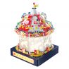 JAKI JK1366 1366 non  CÔNG VIÊN GIẢI TRÍ STARLIGHT bộ đồ chơi xếp lắp ráp ghép mô hình DIY MUSIC BOX 648 khối