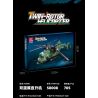 JIESTAR 58008 non  MÁY BAY TRỰC THĂNG CÁNH QUẠT ĐÔI bộ đồ chơi xếp lắp ráp ghép mô hình Computer Games TWIN-ROTOR HELICOPTER Trò Chơi 705 khối