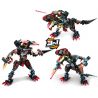 Winner 5129 non  RỒNG NHANH bộ đồ chơi xếp lắp ráp ghép mô hình MECHA DINOSAUR 308 khối