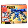 Winner 5127 non  ẢO GIÁC bộ đồ chơi xếp lắp ráp ghép mô hình MECHA DINOSAUR 308 khối