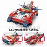 PanlosBrick 690027 Panlos Brick 690027 non  ANH HÙNG OTTMAN BAY NHANH 4 bộ đồ chơi xếp lắp ráp ghép mô hình Movie & Game Phim Và Trò Chơi