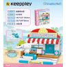 KEEPPLEY K20809 20809 non  PHÒNG ĐÁ DỪA MÙA HÈ bộ đồ chơi xếp lắp ráp ghép mô hình Hello Kitty