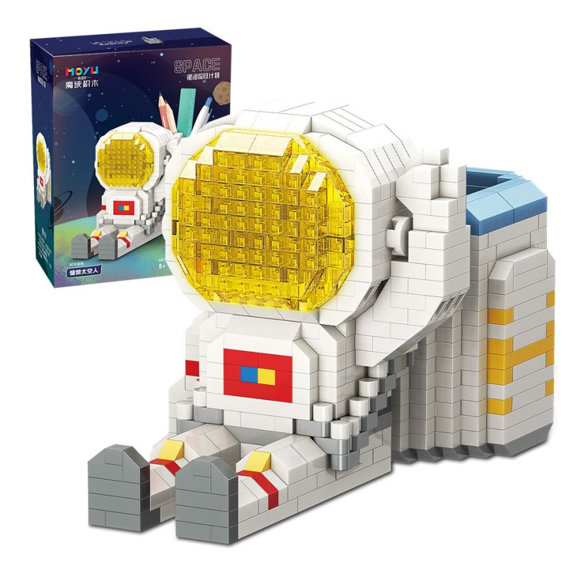 MOYU BLOCK MY97019 97019 non Lego KHÔNG GIAN LƯỜI BIẾNG bộ đồ chơi xếp lắp ráp ghép mô hình SPACE 828 khối