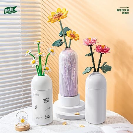 PLEYERID M38-B1101 B1101 1101 M38B1101 38-B1101 non  DÒNG HOA TRÁI TIM bộ đồ chơi xếp lắp ráp ghép mô hình Flowers