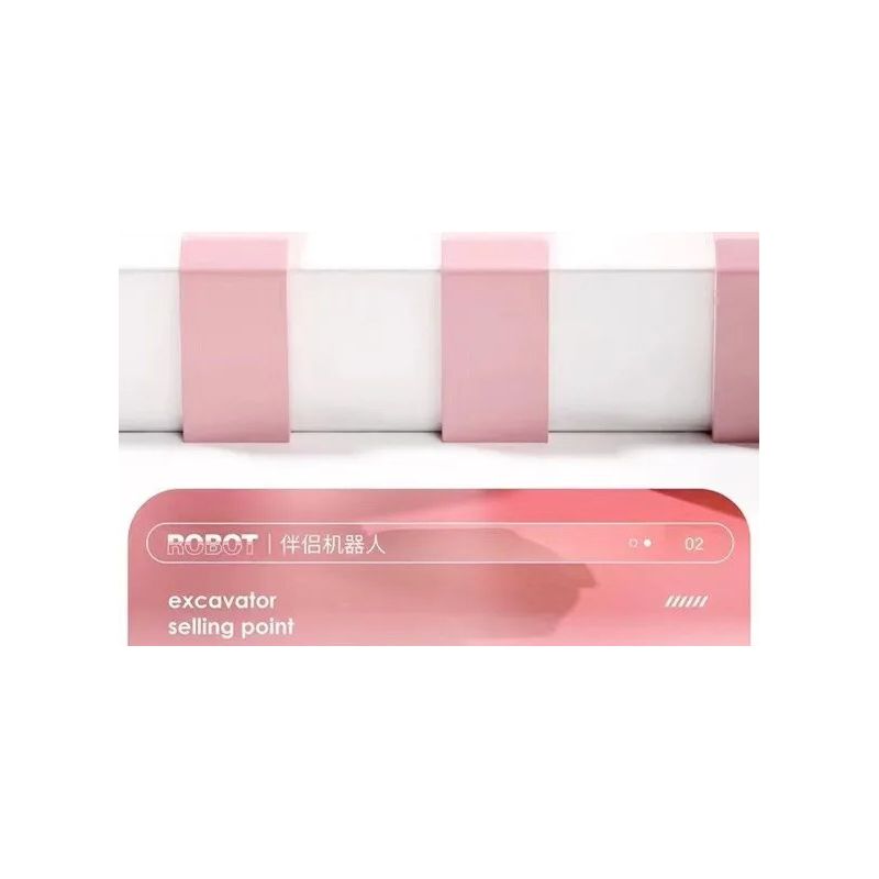 QIZHILE 6532 non  ROBOT ĐỒNG HÀNH LISNER LINA bộ đồ chơi xếp lắp ráp ghép mô hình  Kỹ Thuật Công Nghệ Cao Mô Hình Phương Tiện