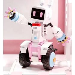 QIZHILE 6532 non  ROBOT ĐỒNG HÀNH LISNER LINA bộ đồ chơi xếp lắp ráp ghép mô hình  Kỹ Thuật Công Nghệ Cao Mô Hình Phương Tiện