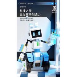 QIZHILE 6531 non  ROBOT ĐỒNG HÀNH RENA REINER bộ đồ chơi xếp lắp ráp ghép mô hình  Kỹ Thuật Công Nghệ Cao Mô Hình Phương Tiện