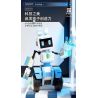QIZHILE 6531 non  ROBOT ĐỒNG HÀNH RENA REINER bộ đồ chơi xếp lắp ráp ghép mô hình  Kỹ Thuật Công Nghệ Cao Mô Hình Phương Tiện
