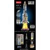 WANGAO 288002 non  TÊN LỬA ĐẨY TRƯỜNG CHINH 5 bộ đồ chơi xếp lắp ráp ghép mô hình Space Thám Hiểm Không Gian
