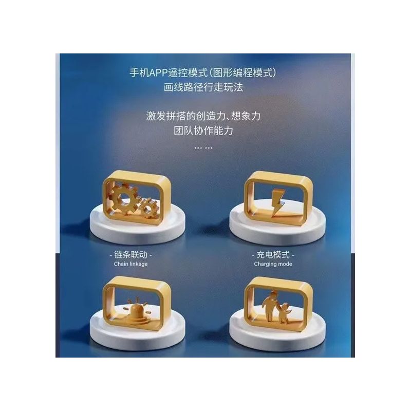 QIZHILE 6531 non  ROBOT ĐỒNG HÀNH RENA REINER bộ đồ chơi xếp lắp ráp ghép mô hình  Kỹ Thuật Công Nghệ Cao Mô Hình Phương Tiện