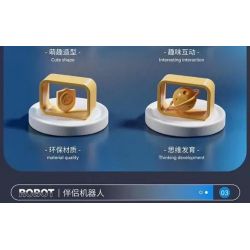 QIZHILE 6531 non  ROBOT ĐỒNG HÀNH RENA REINER bộ đồ chơi xếp lắp ráp ghép mô hình  Kỹ Thuật Công Nghệ Cao Mô Hình Phương Tiện